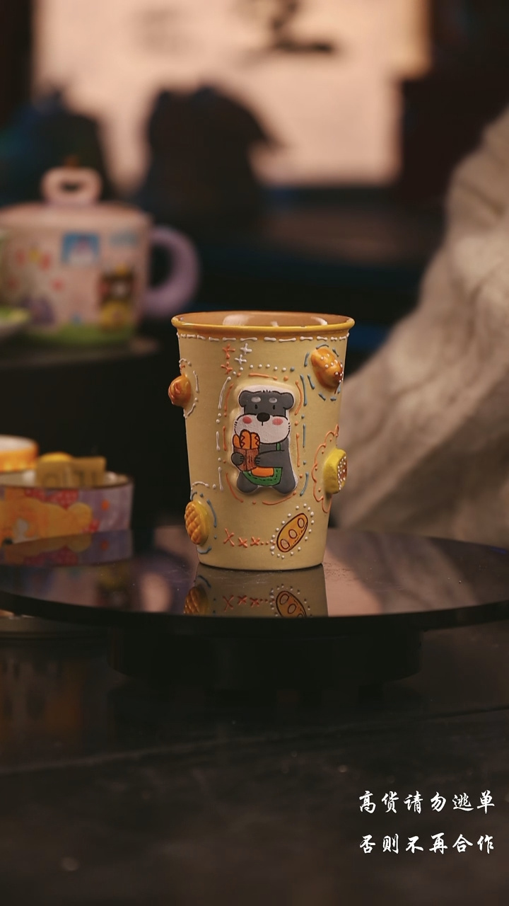 陶瓷景德镇可爱设计师款陶瓷 