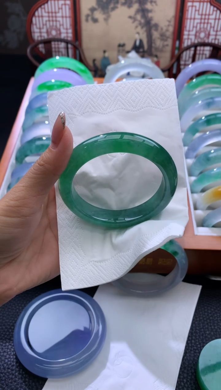 未镶嵌手镯翡翠星**✨天然缅甸翡翠（定金）