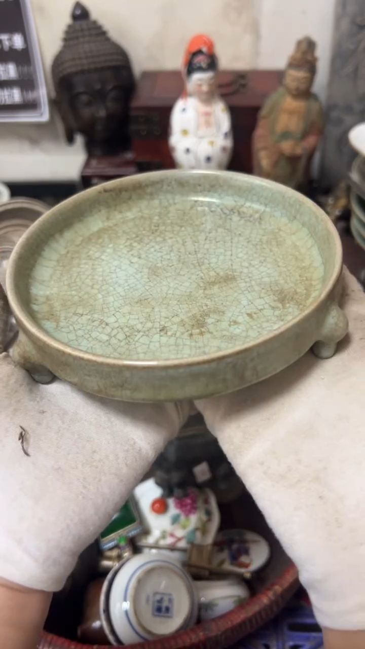 陶瓷梦**真小盘子小盘子，看好在拍