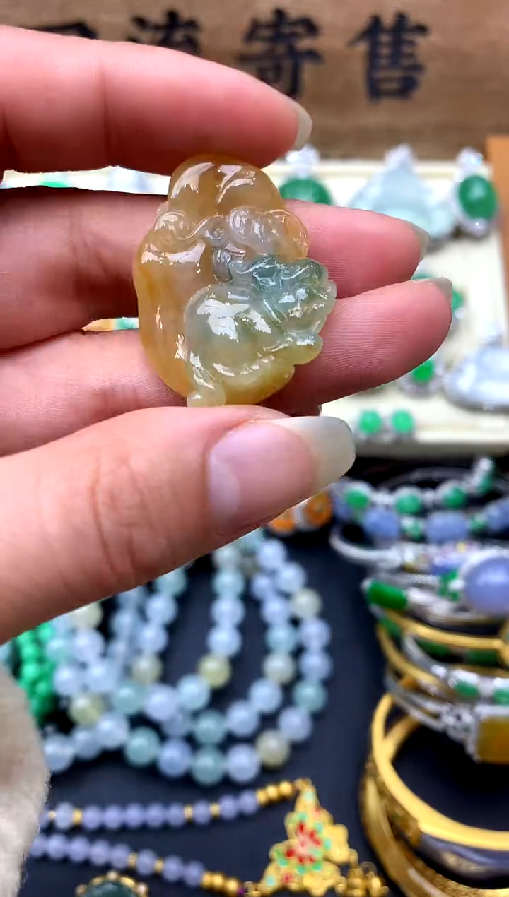 【闪购商品】翡翠颈饰未镶嵌78-中国好珍宝