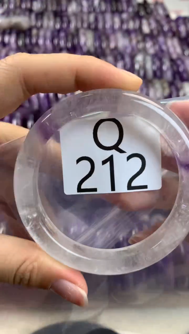 【闪购商品】水晶水晶手镯Q未镶嵌212-57