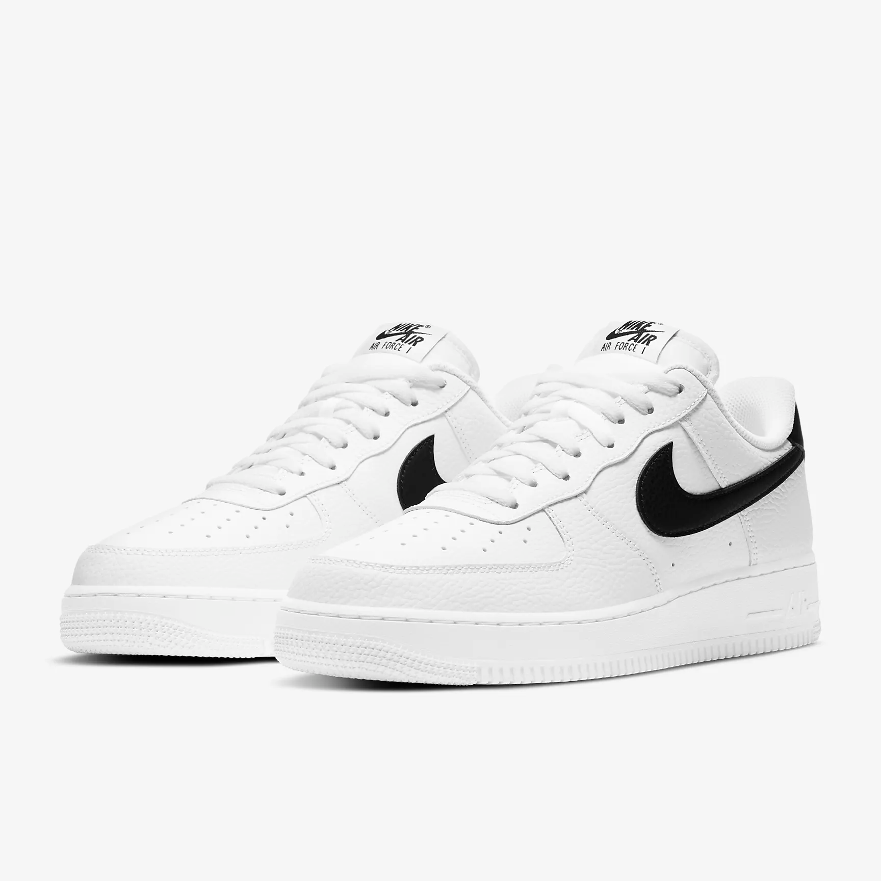 Nike Air Force 1 '07 休闲百搭 低帮板鞋 男款 黑白 CT2302-100