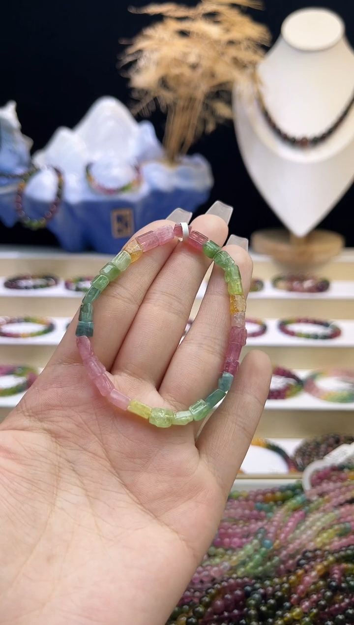 【闪购商品】碧玺/未镶嵌碧玺手串多样性发货