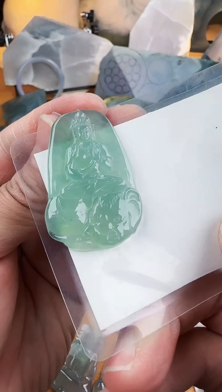 【闪购商品】翡翠颈饰未镶嵌缅甸天然翡翠