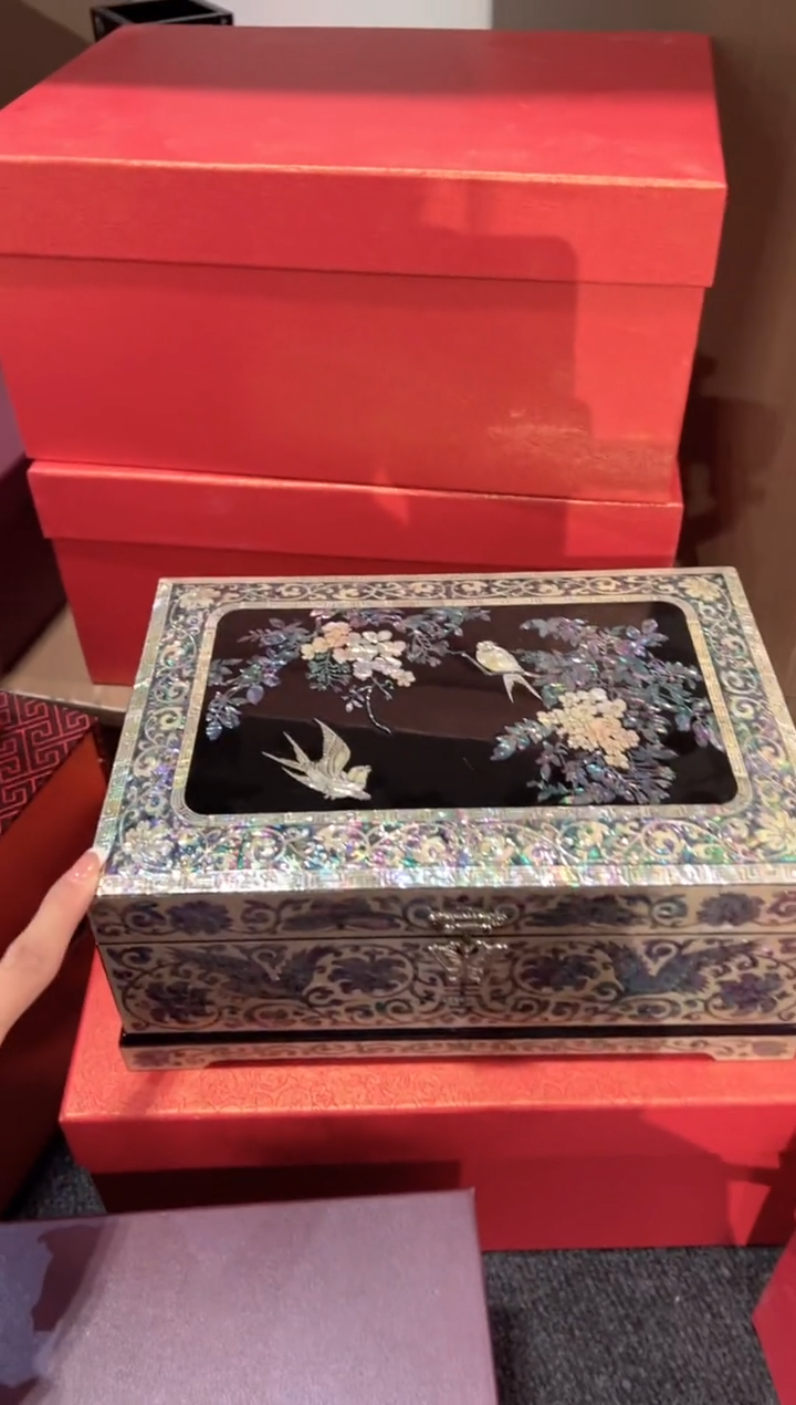 【闪购商品】全贝底福利款不退不换·弘贝雅螺钿漆器