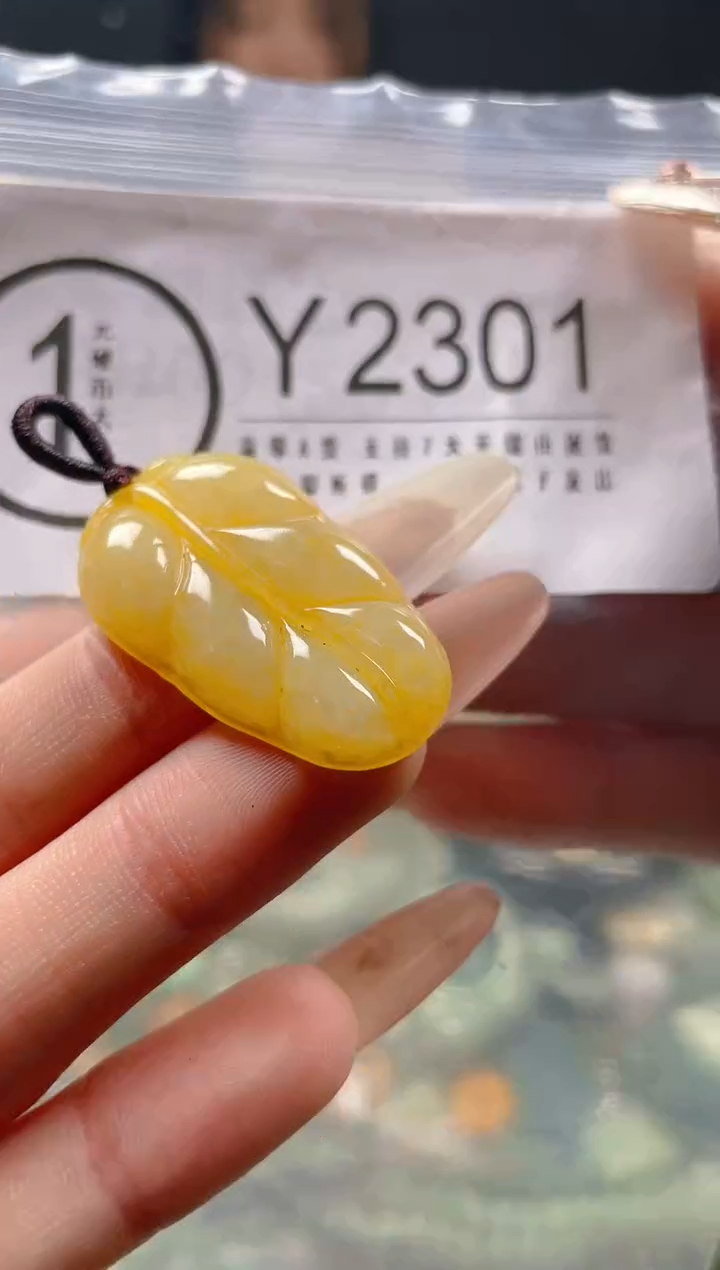 【闪购商品】翡翠颈饰未镶嵌/Y/翡翠A货一图一物