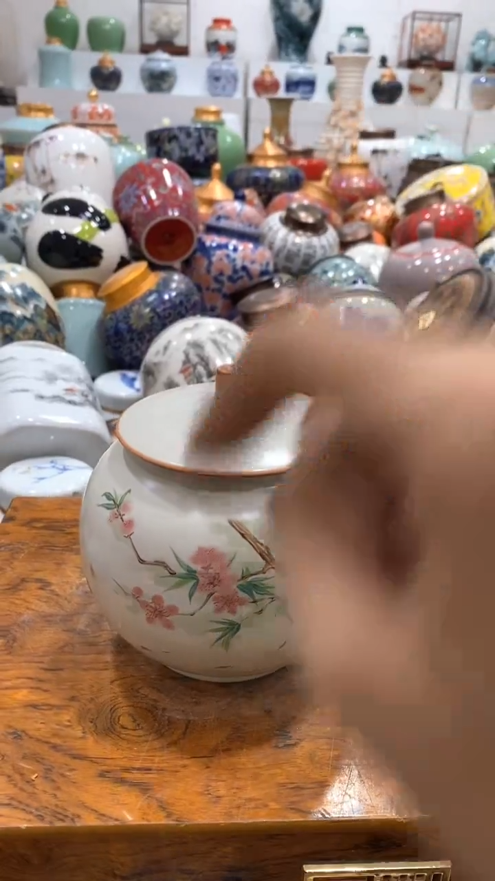 摆件茶叶罐密封罐储存罐