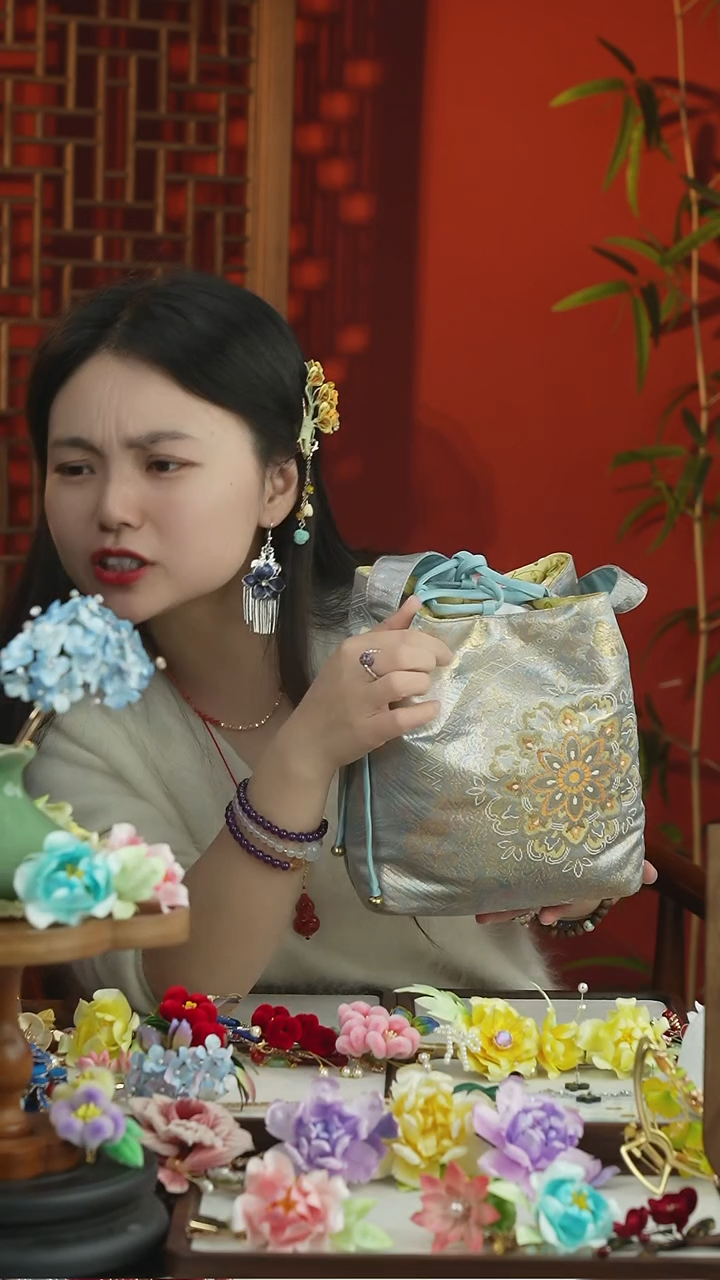 刺绣闪购纯手工非遗国风饰品