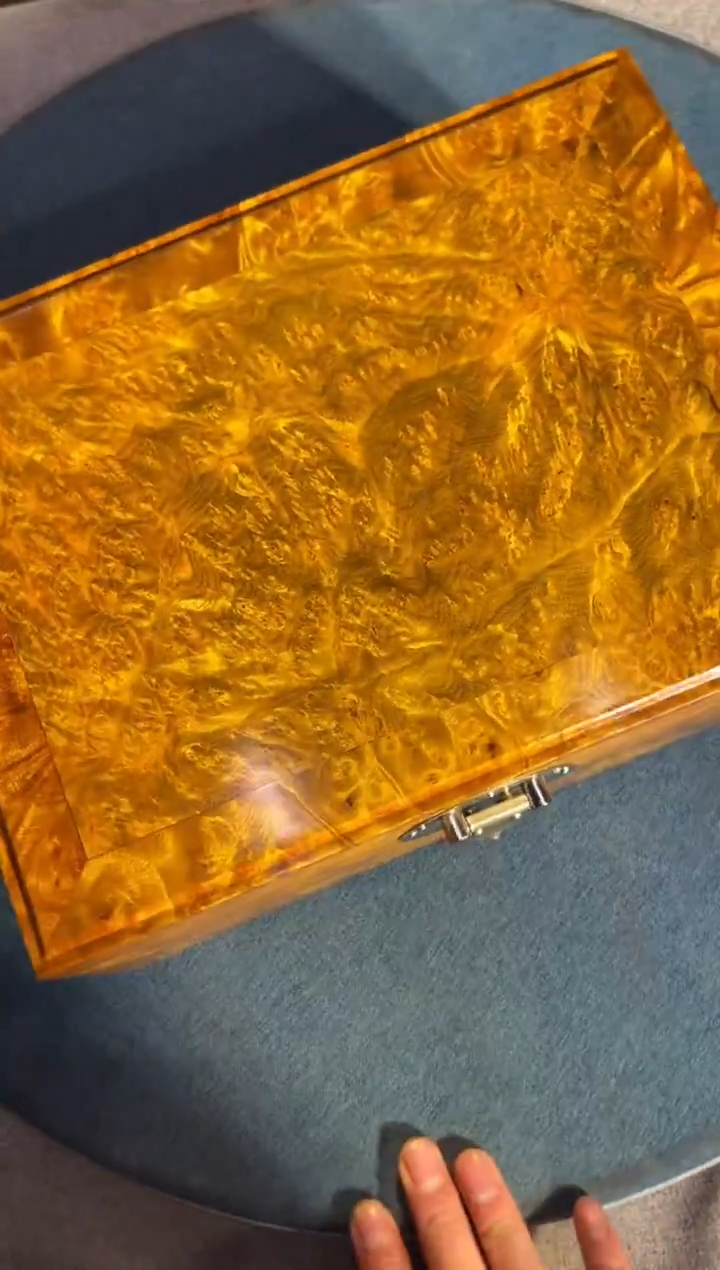 乌木类成套家具瘤疤首饰盒  4