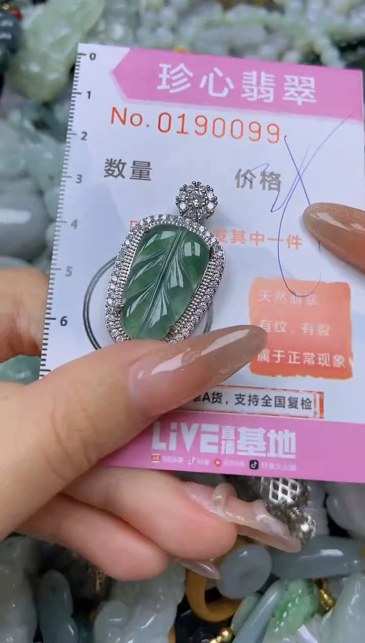 翡翠未镶嵌颈饰闪购链接0190099