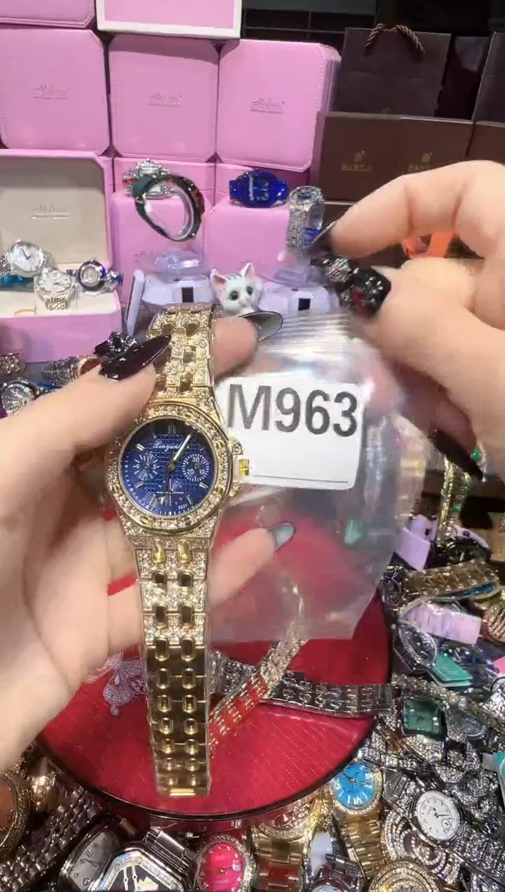 石英机芯不锈钢不锈钢直播定闪专用