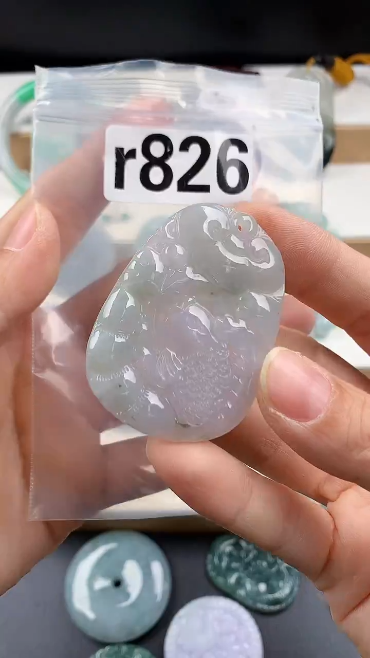 颈饰未镶嵌翡翠天然翡翠吊坠挂件