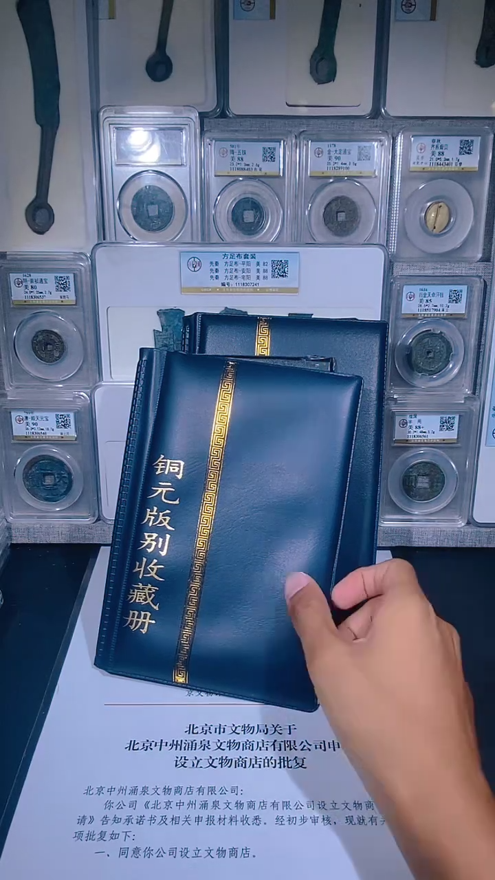 铜琪珍   铜元版别收藏册36枚   一套