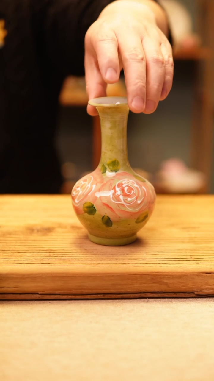 【闪购商品】@@陶园瓷舍@@纯手工手绘@高温釉下彩