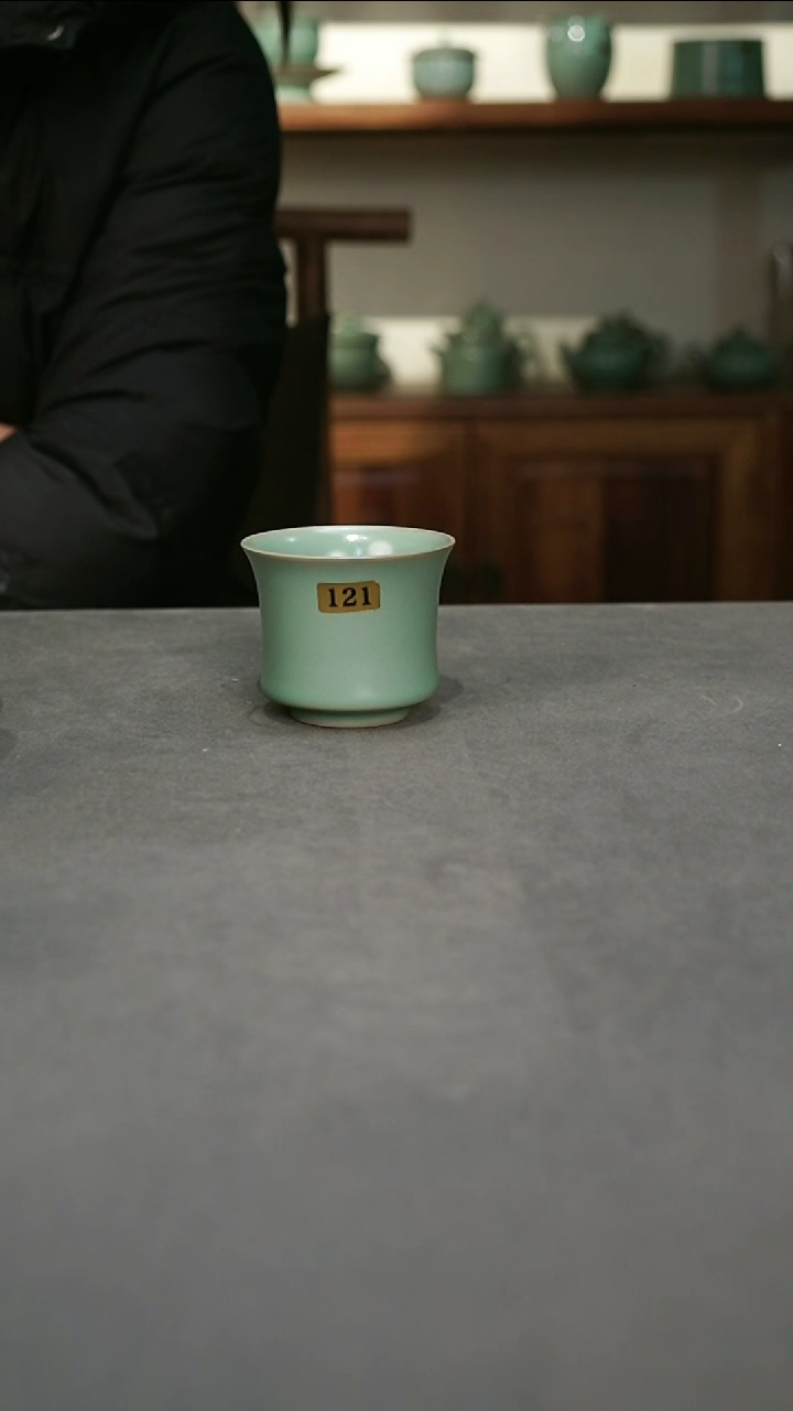 【闪购商品】君子汝瓷【福利】束腰杯121