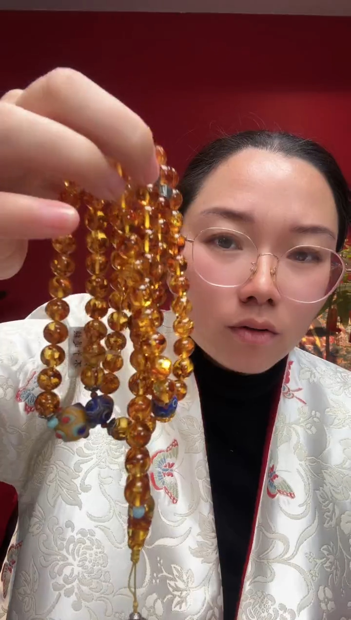 【闪购商品】琥珀珠宝奇石未镶嵌10mm 