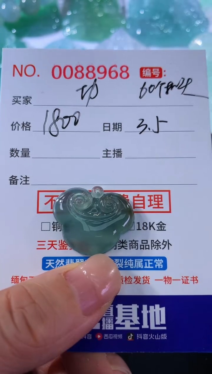 【闪购商品】翡翠颈饰未镶嵌功