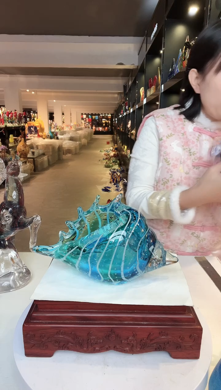 【闪购商品】茶盏琉璃摆件家居摆件