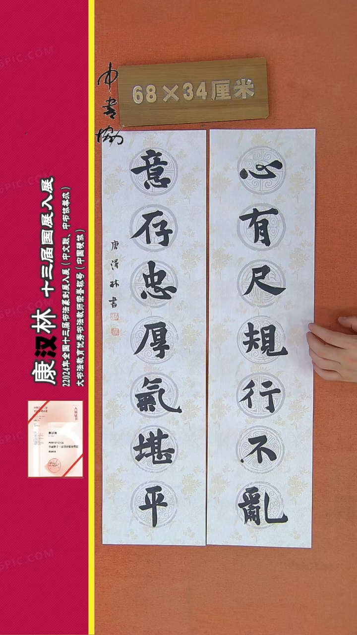 【闪购商品】书法32康汉林书法作品