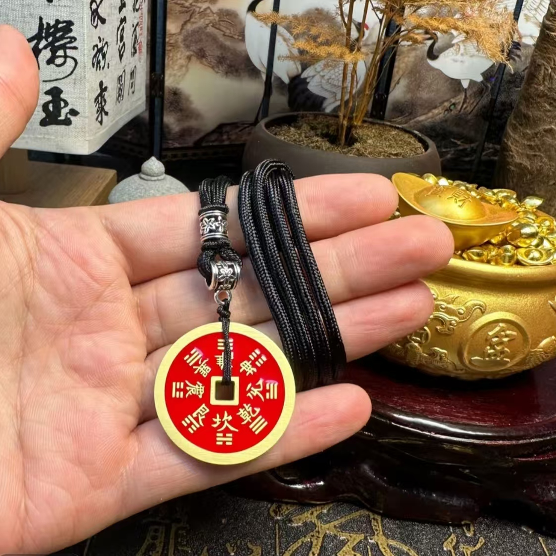 正宗山贵花钱家居摆件正品