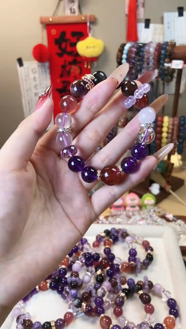 【闪购商品】水晶手链合金九紫离火3.0