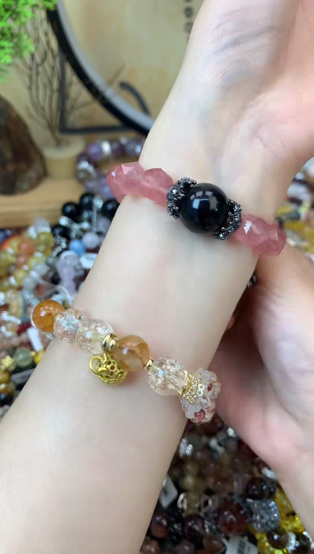 【闪购商品】石英质玉手饰未镶嵌483