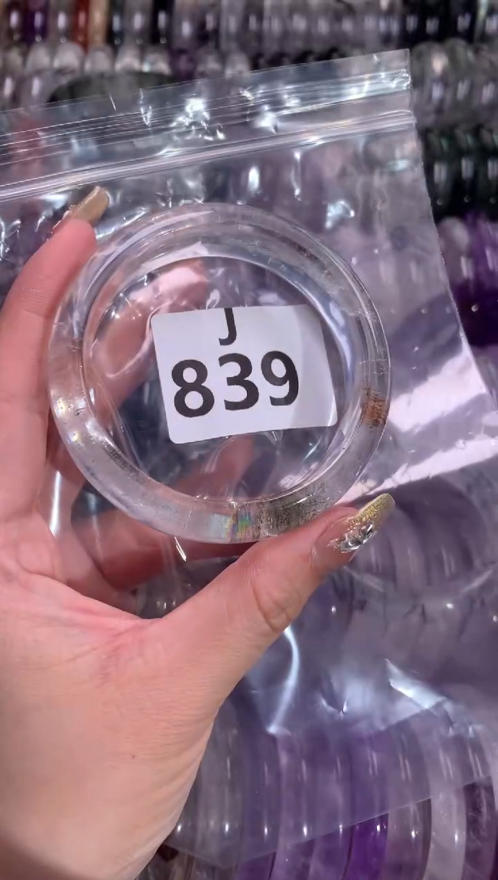 【闪购商品】水晶水晶手镯未镶嵌839-57