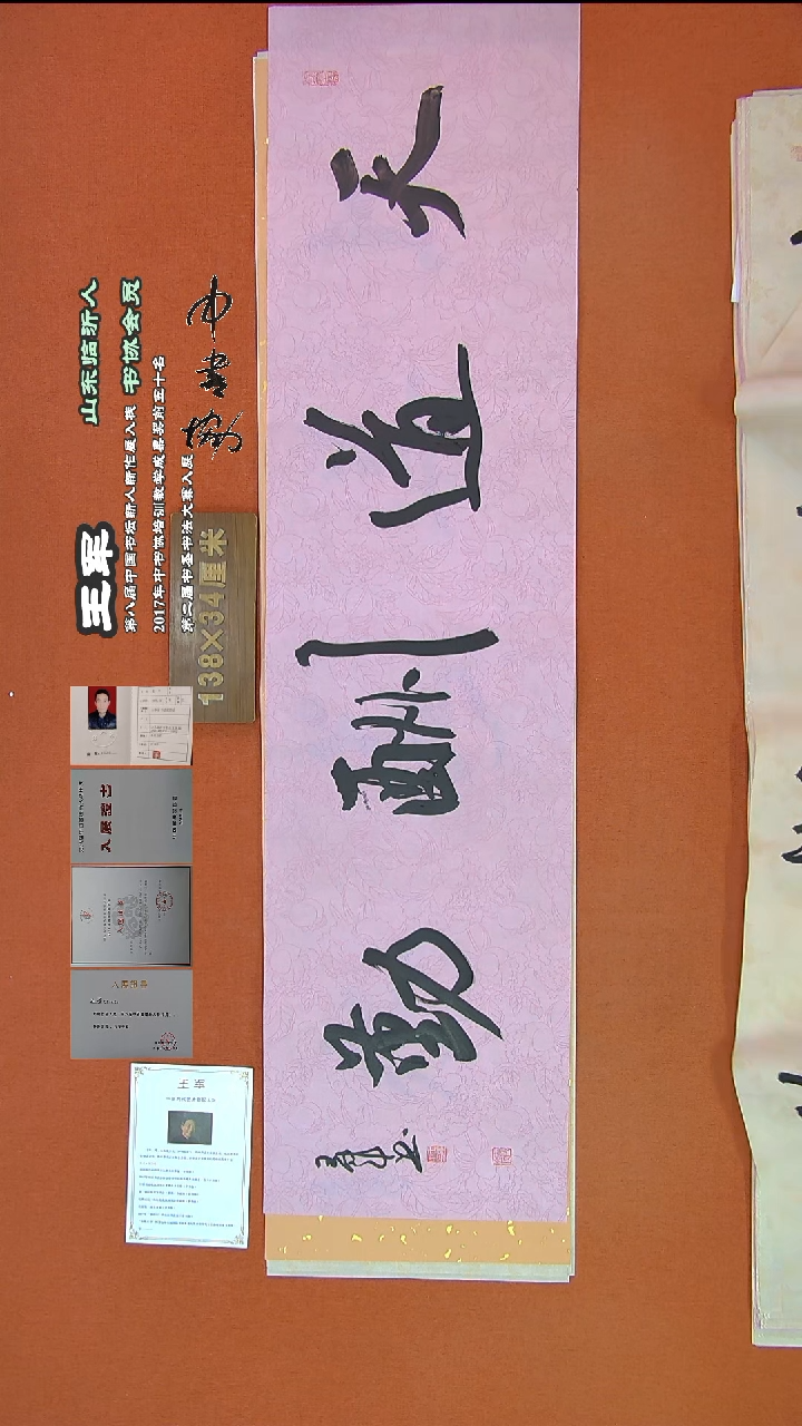 【闪购商品】书法110王军书法作品