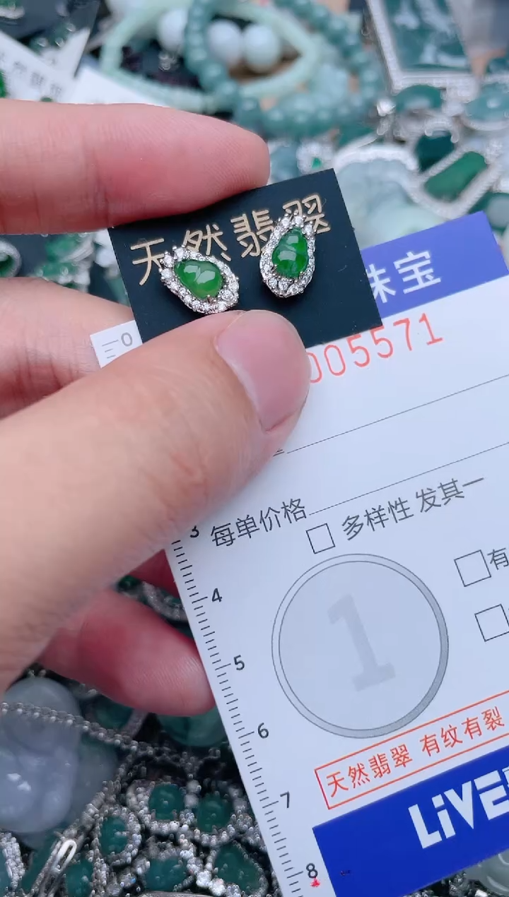 翡翠未镶嵌颈饰5571.....1