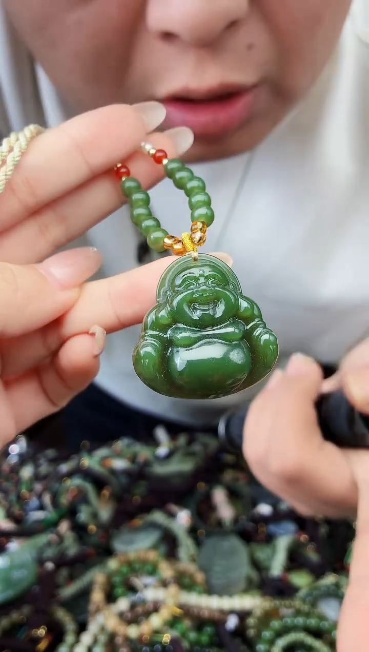 颈饰未镶嵌和田玉多样性发货拍一发一35