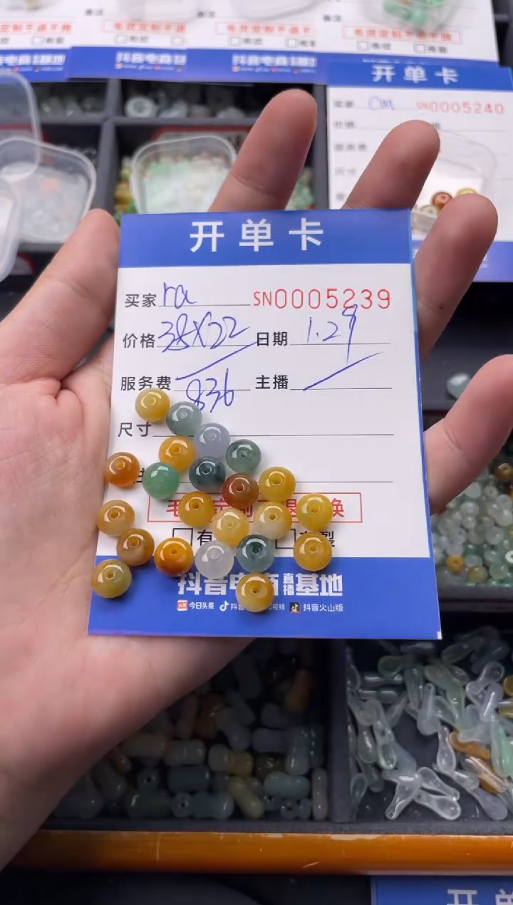 【闪购商品】翡翠颈饰未镶嵌00005239