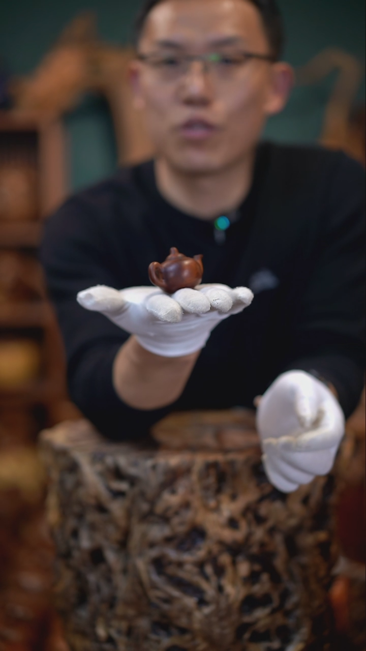 【闪购商品】枣木雷击枣木把把壶