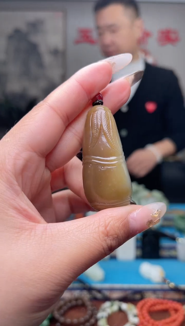 【闪购商品】和田玉挂件未镶嵌1