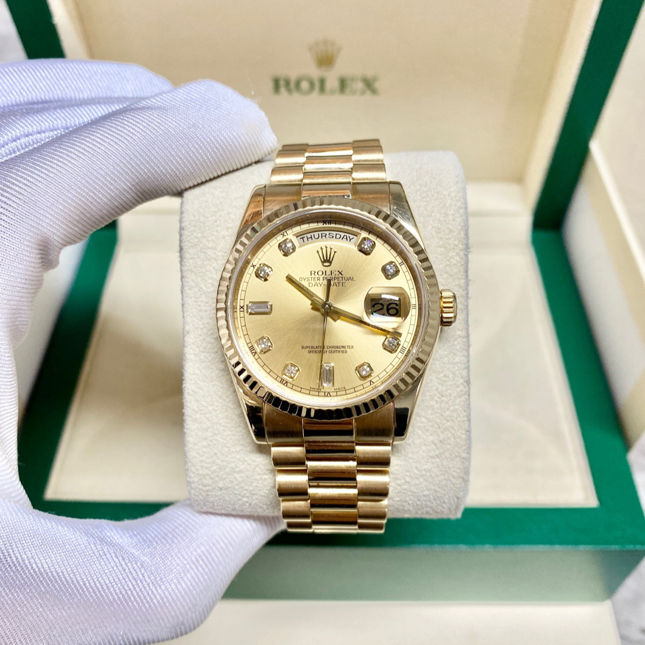 99新 Rolex/劳力士 DD118238/哈馆/空卡全套