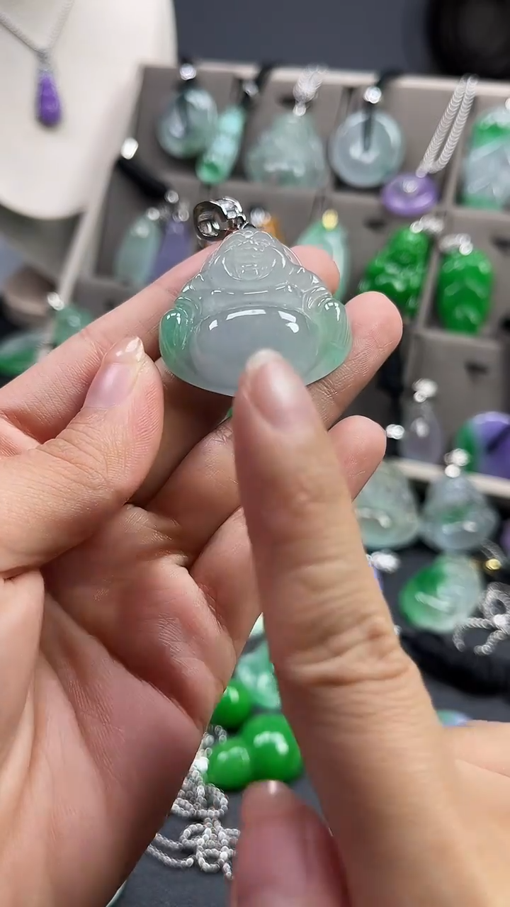颈饰未镶嵌翡翠  所见即所得 一图一物