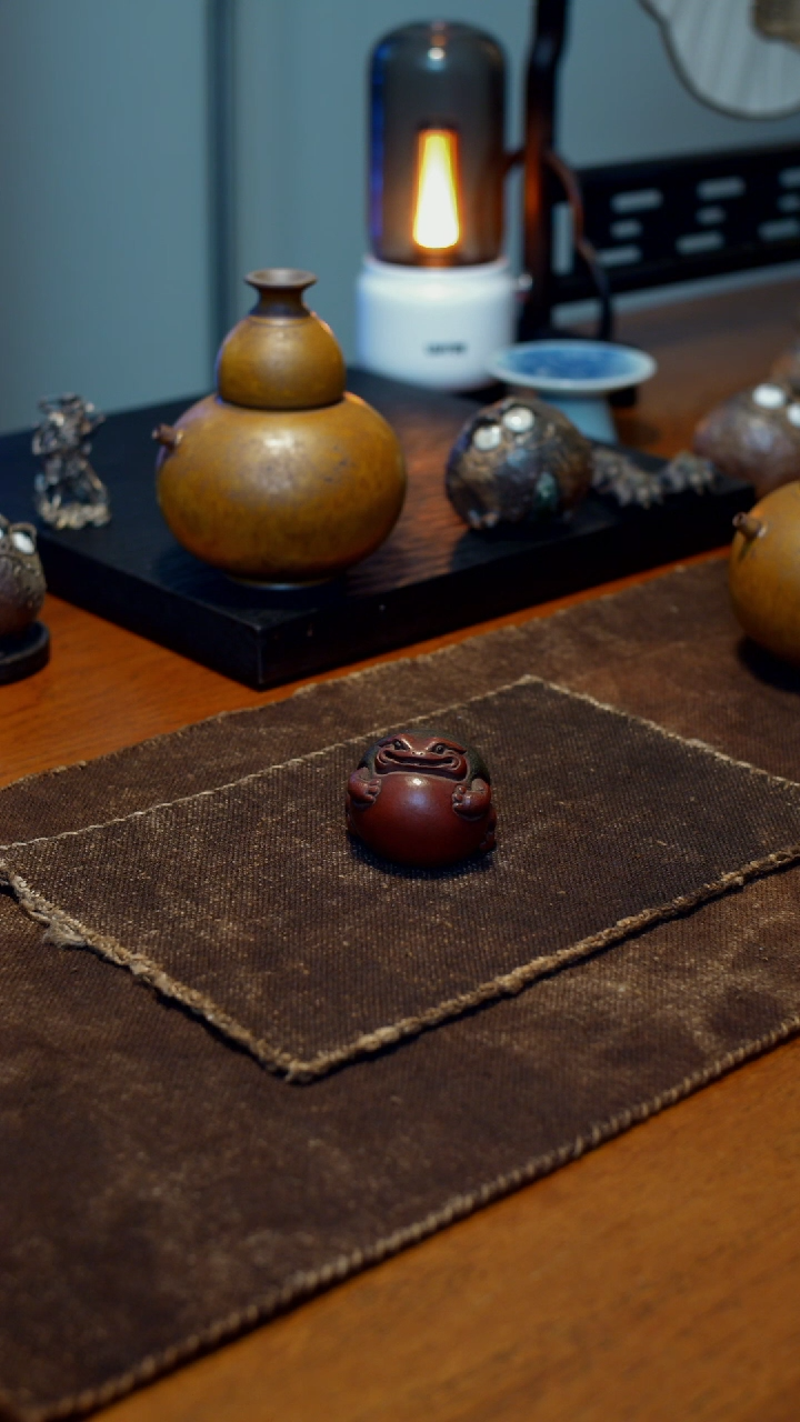 【闪购商品】紫砂泥手作金蟾茶宠