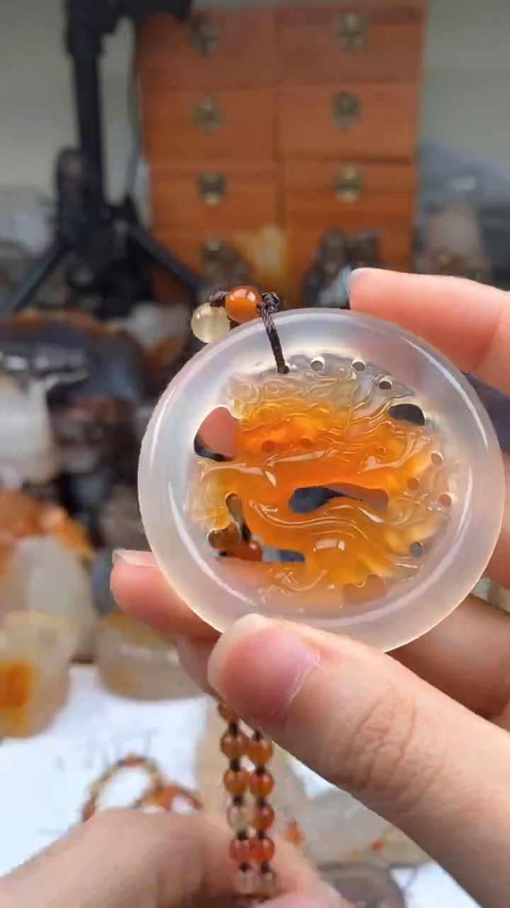 【闪购商品】玛瑙/玉髓颈饰未镶嵌AA