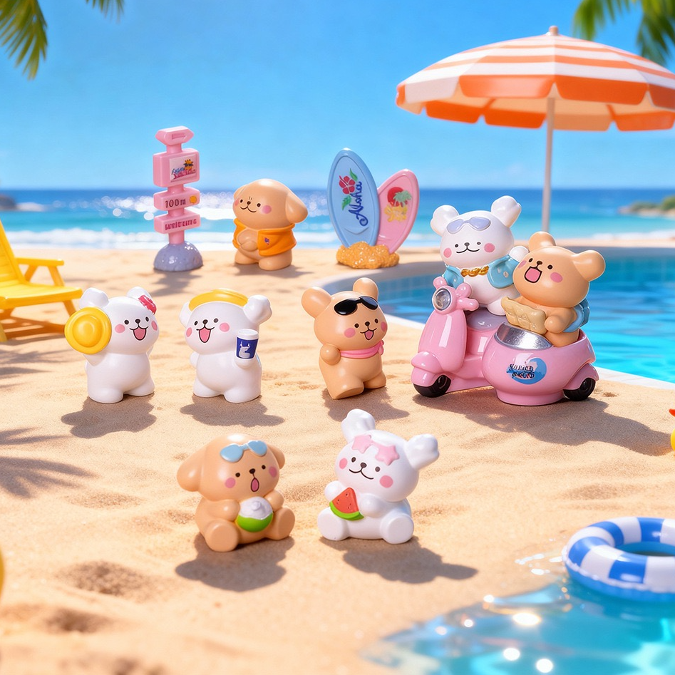 「线条小狗」DIY摆件