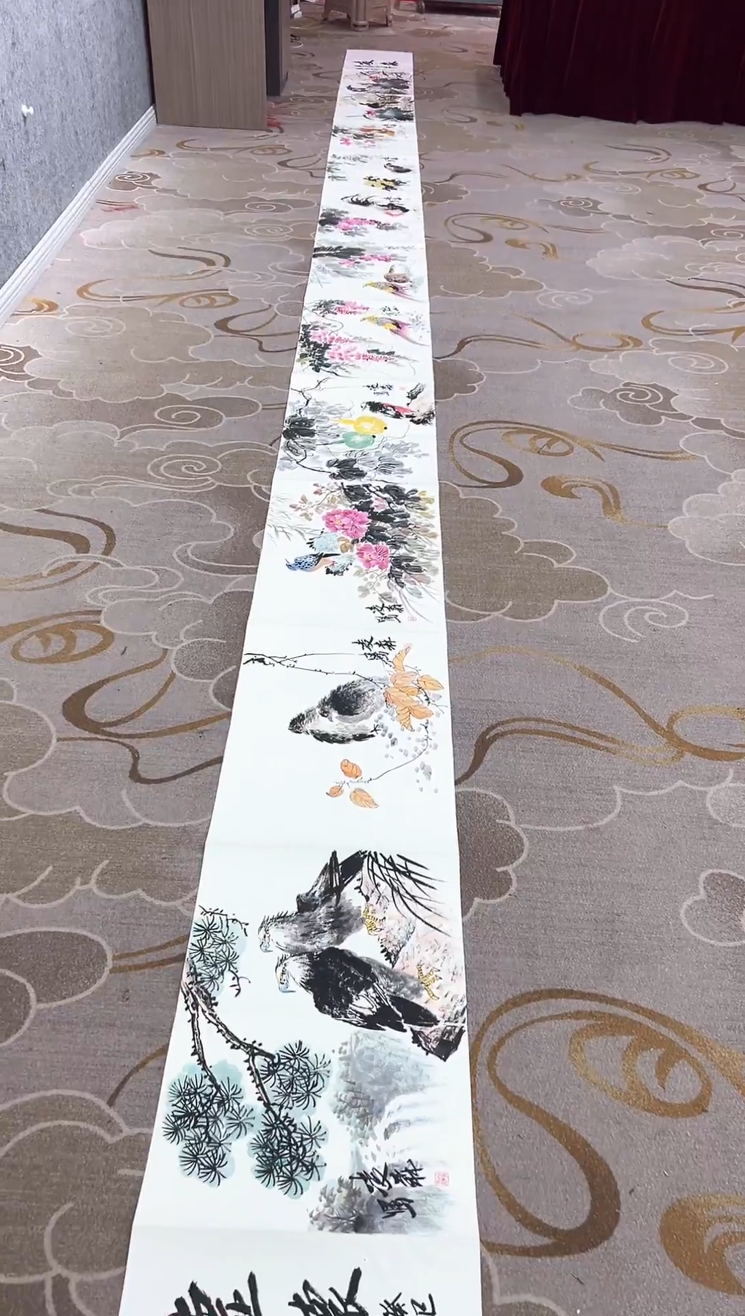 国画凌森老师的作品