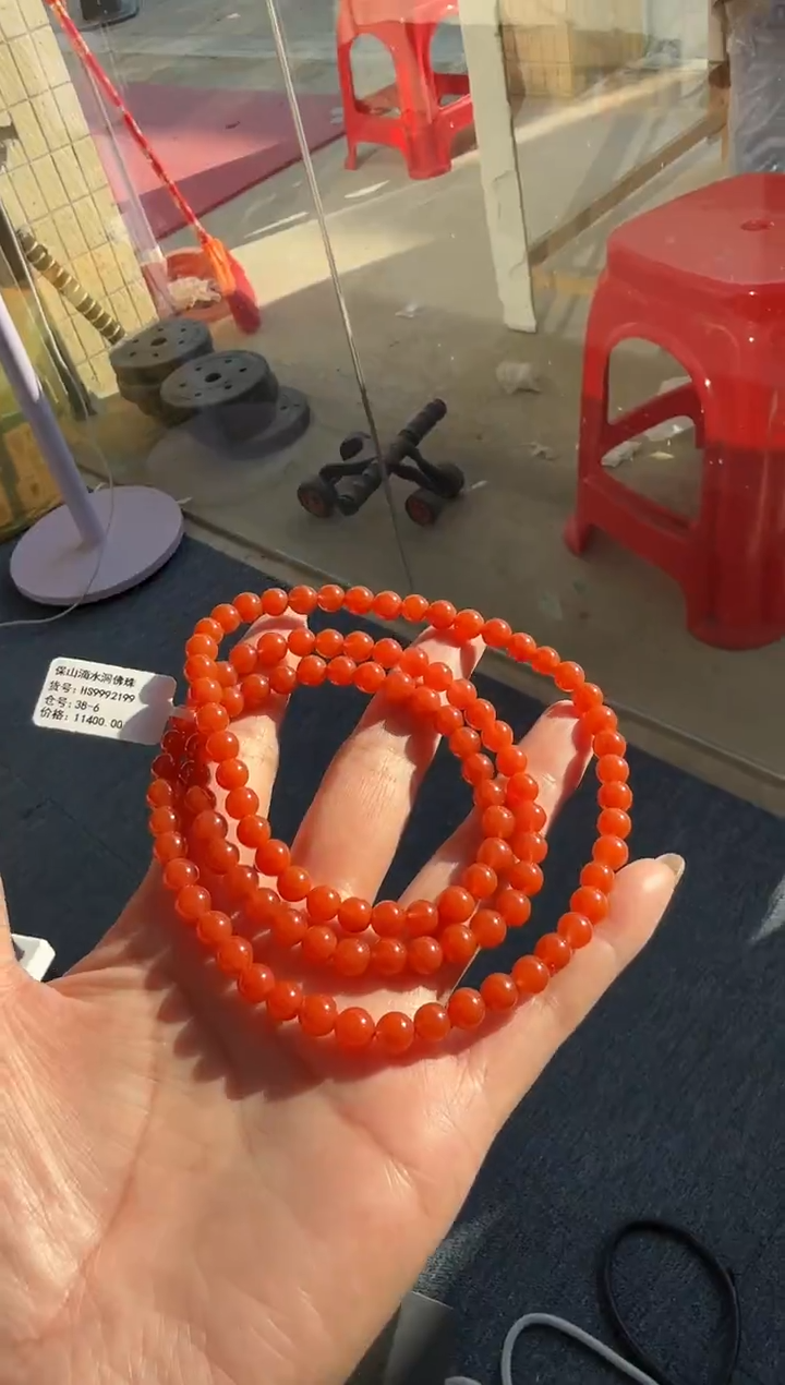 未镶嵌珠串南红玛瑙多样发其一/6/HS2269001360