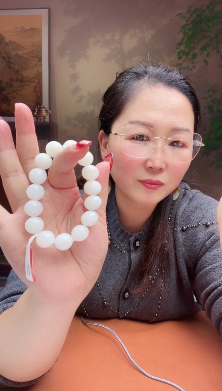 【闪购商品】和田玉手串未镶嵌纯天然和田玉新疆95于阗14