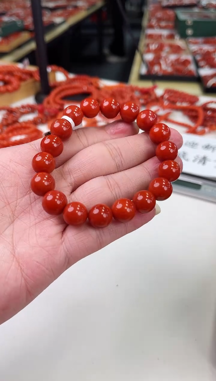 【闪购商品】南红玛瑙瓦西手串11+未镶嵌一个/条