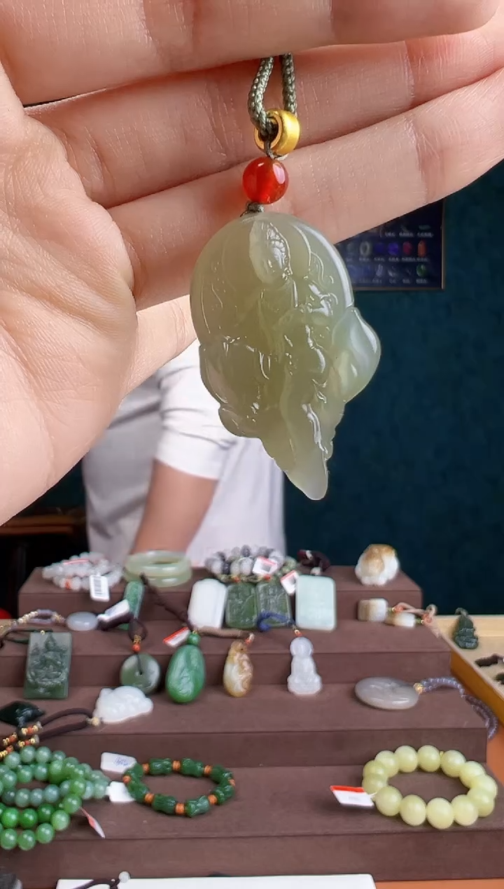 【闪购商品】和田玉颈饰未镶嵌ZZ 拍一发一 多样性发货