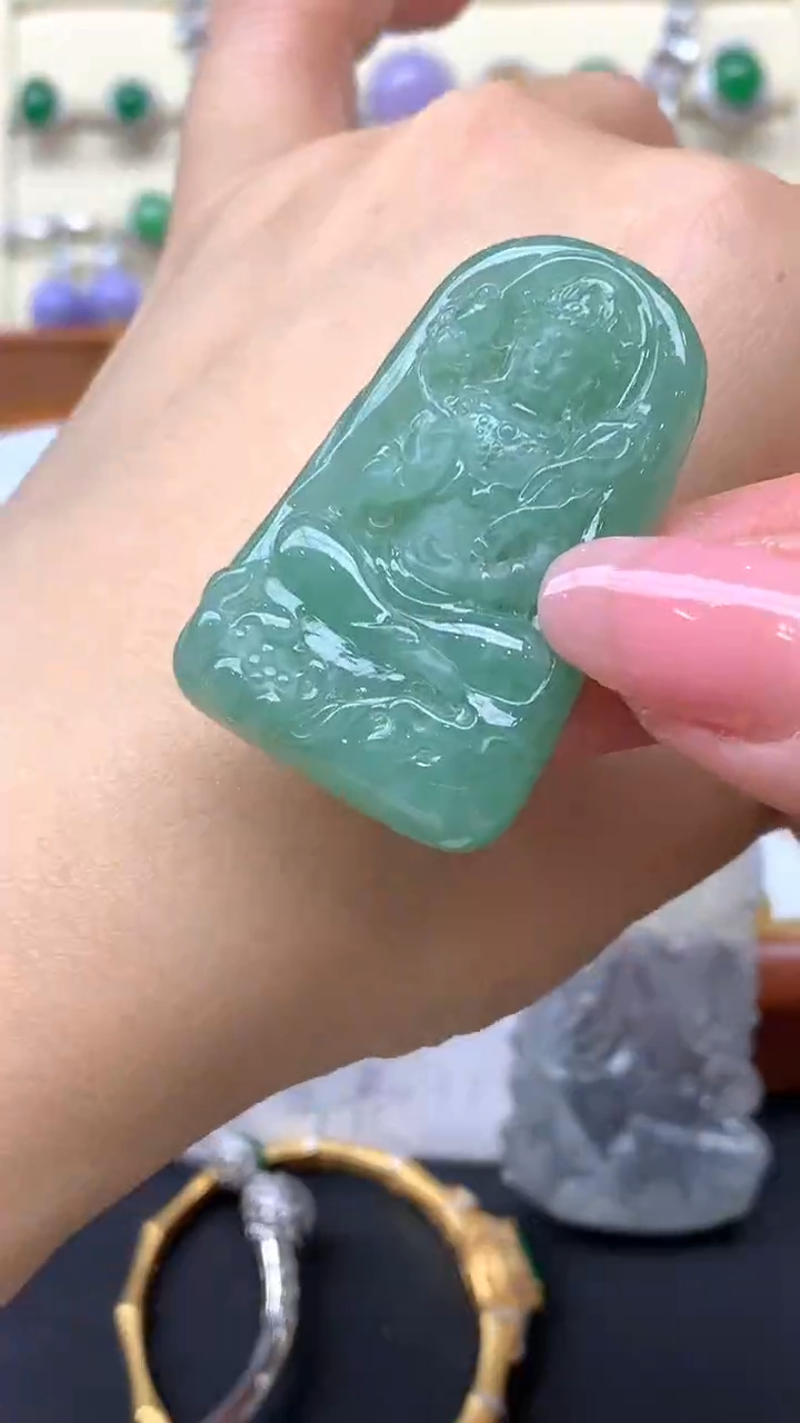 【闪购商品】翡翠颈饰未镶嵌158-天然翡翠