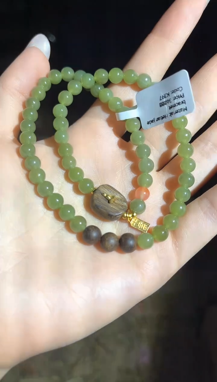 手串未镶嵌和田玉禧画茶器福利闪购商品无礼盒