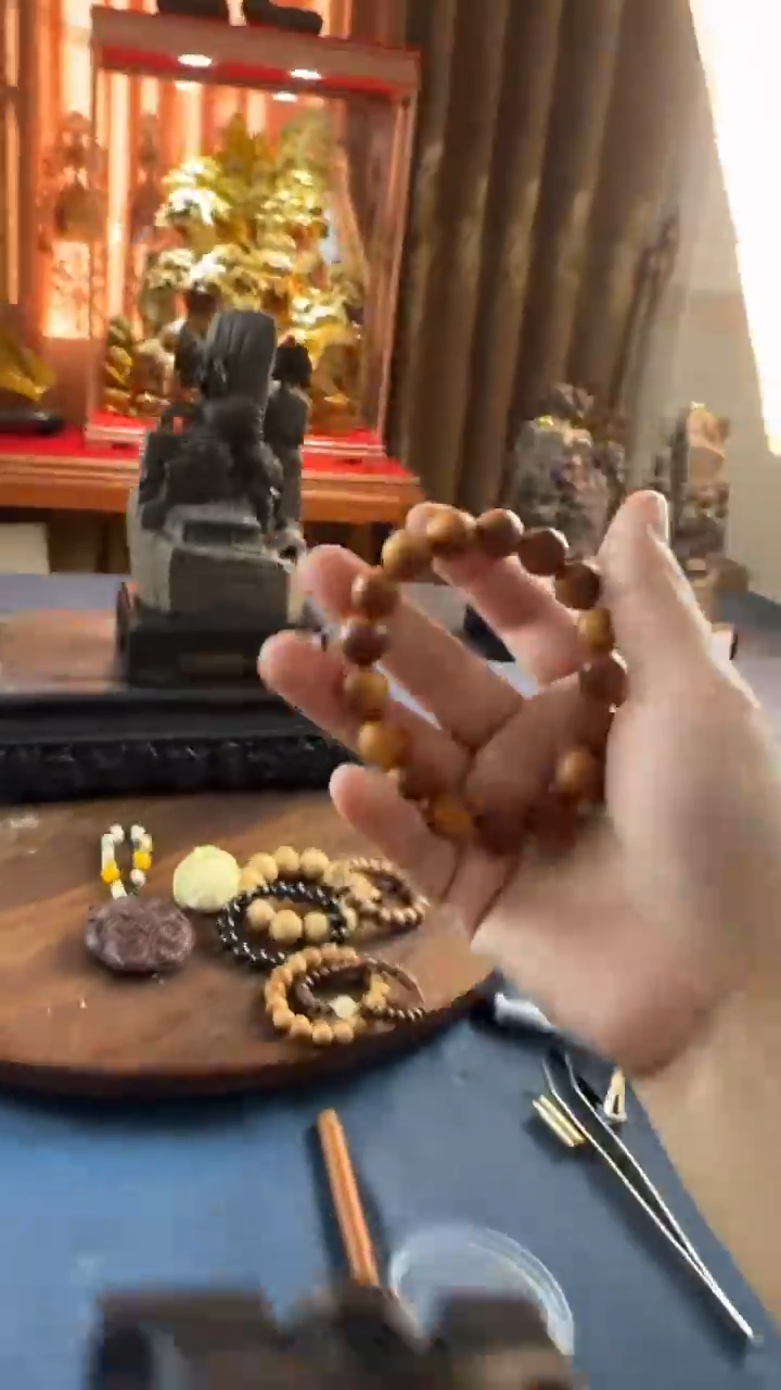 柏木（崖柏）木雕款手串