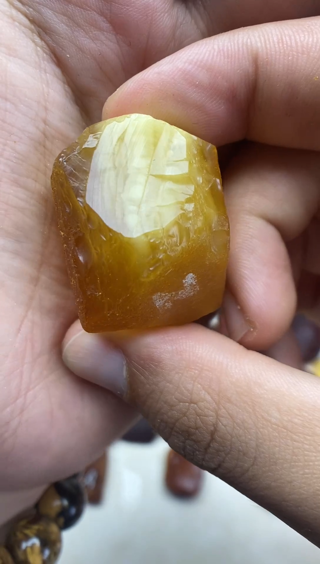 定制琥珀琥珀蜜蜡原石13.7g