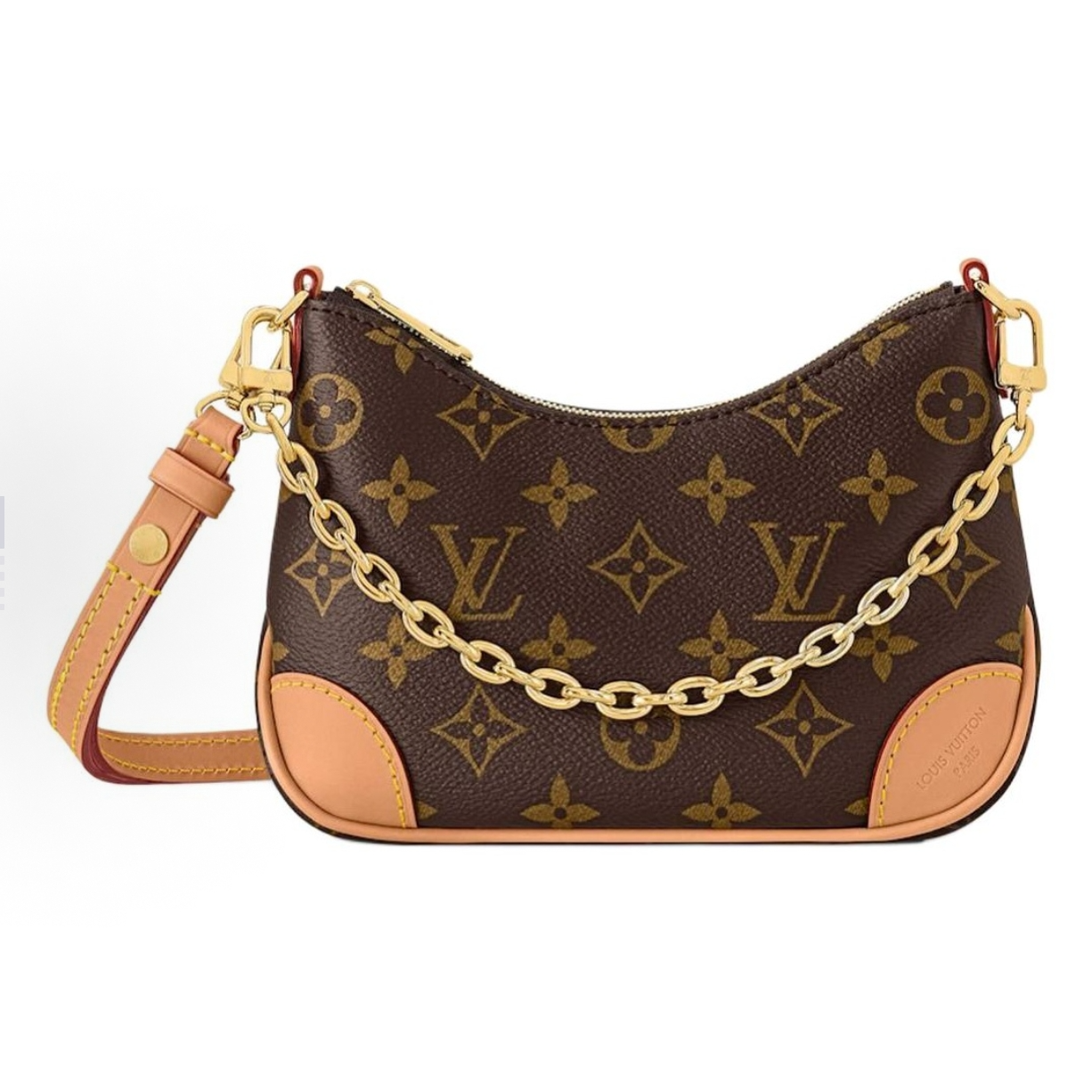 未使用 LouisVuitton/路易威登 芯片款LV老花黄牛角包 nano