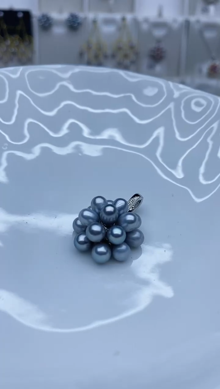 吊坠(不含链)未镶嵌淡水珍珠爆米花万能扣吊坠多样性发其一