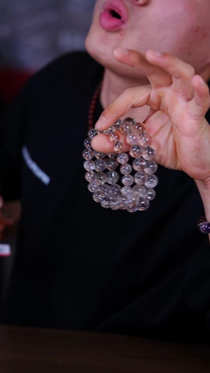 未镶嵌手链水晶A003-黑金超七多样性发其一